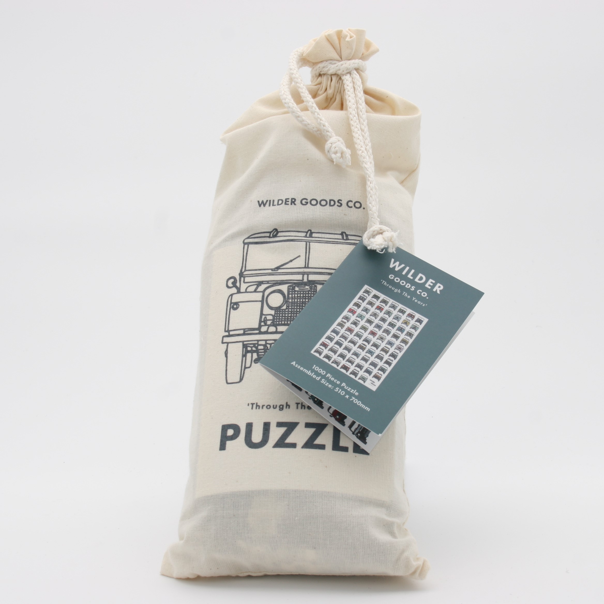 1000 piece Jigsaw, in drawstring bag