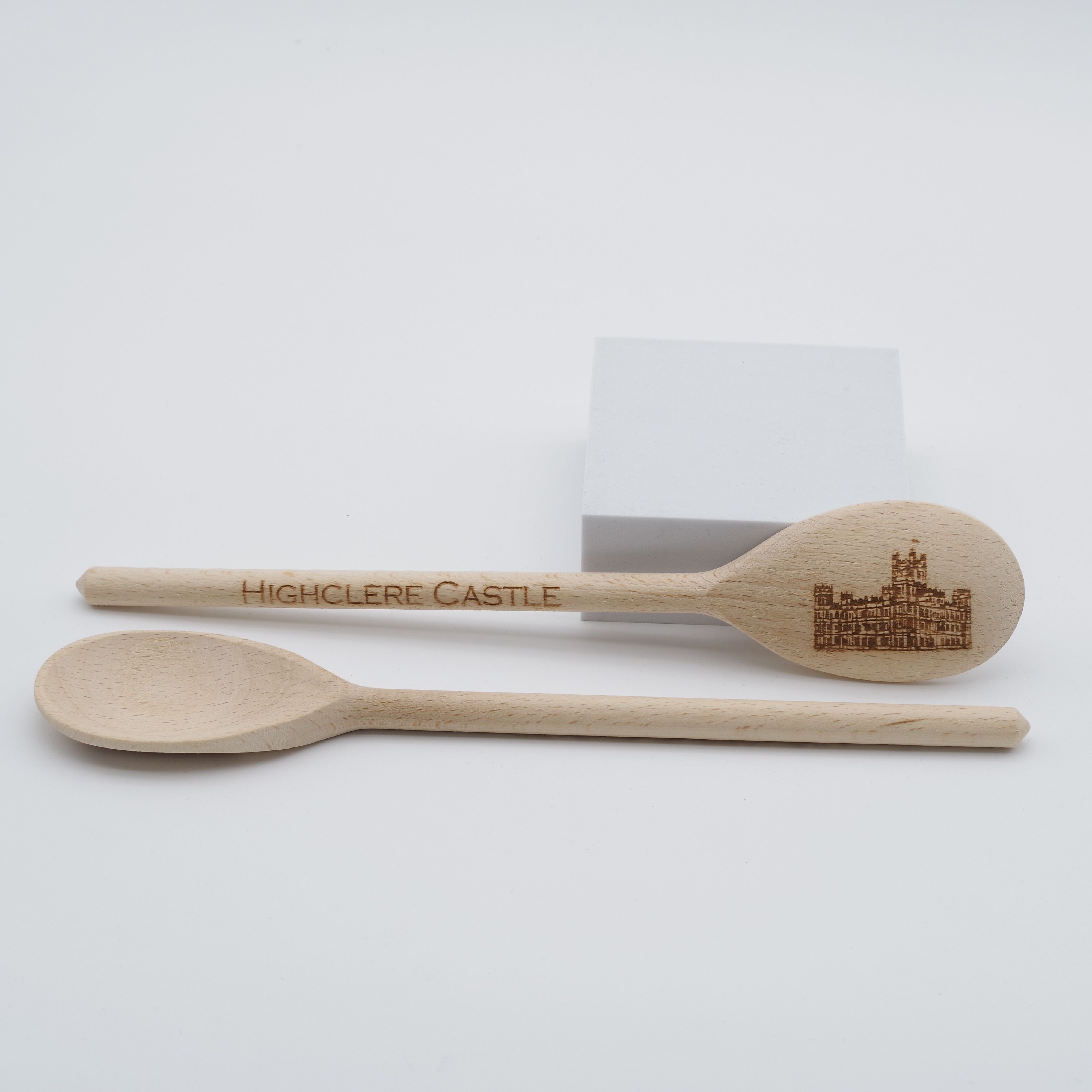 Wooden spoon, engraved
