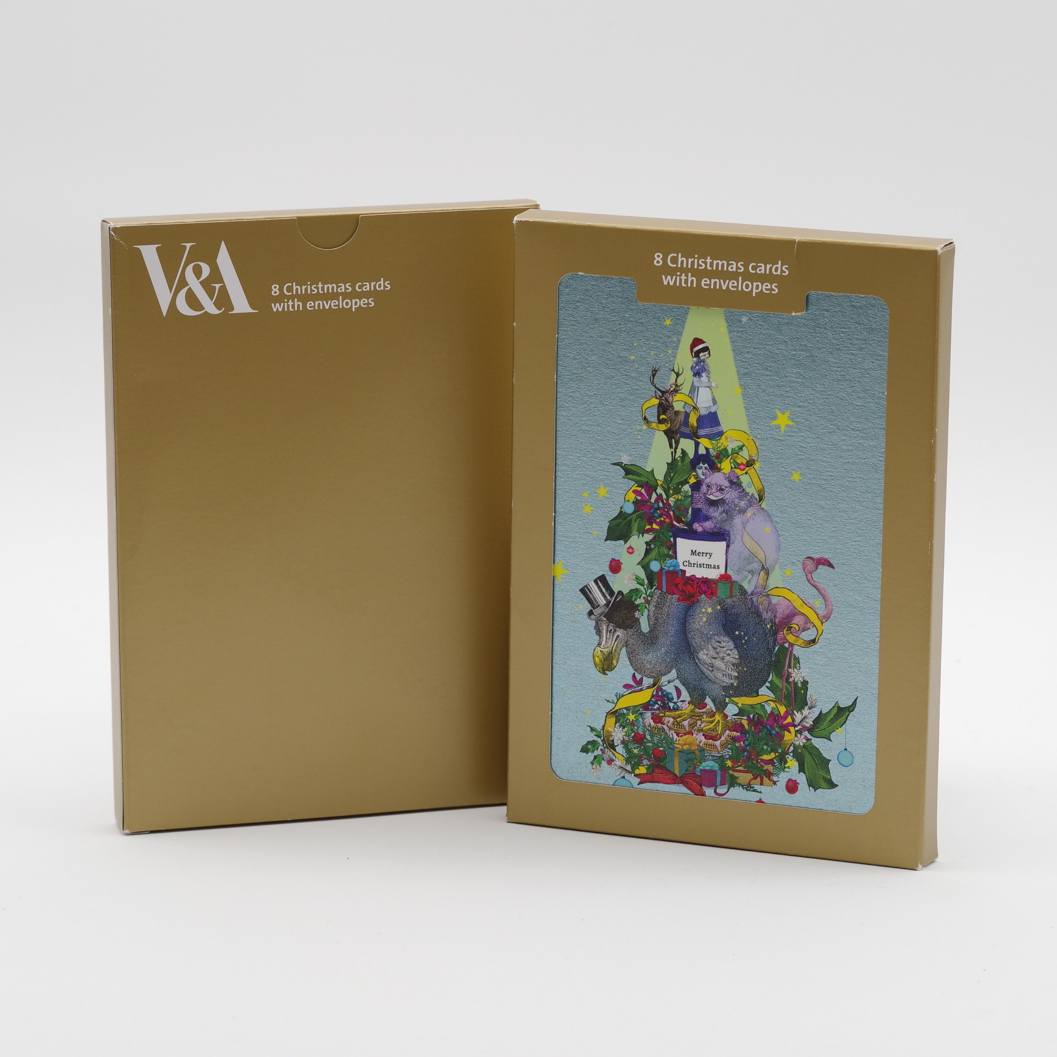 A5 Christmas Card (Set of 8) In Printed Wallet