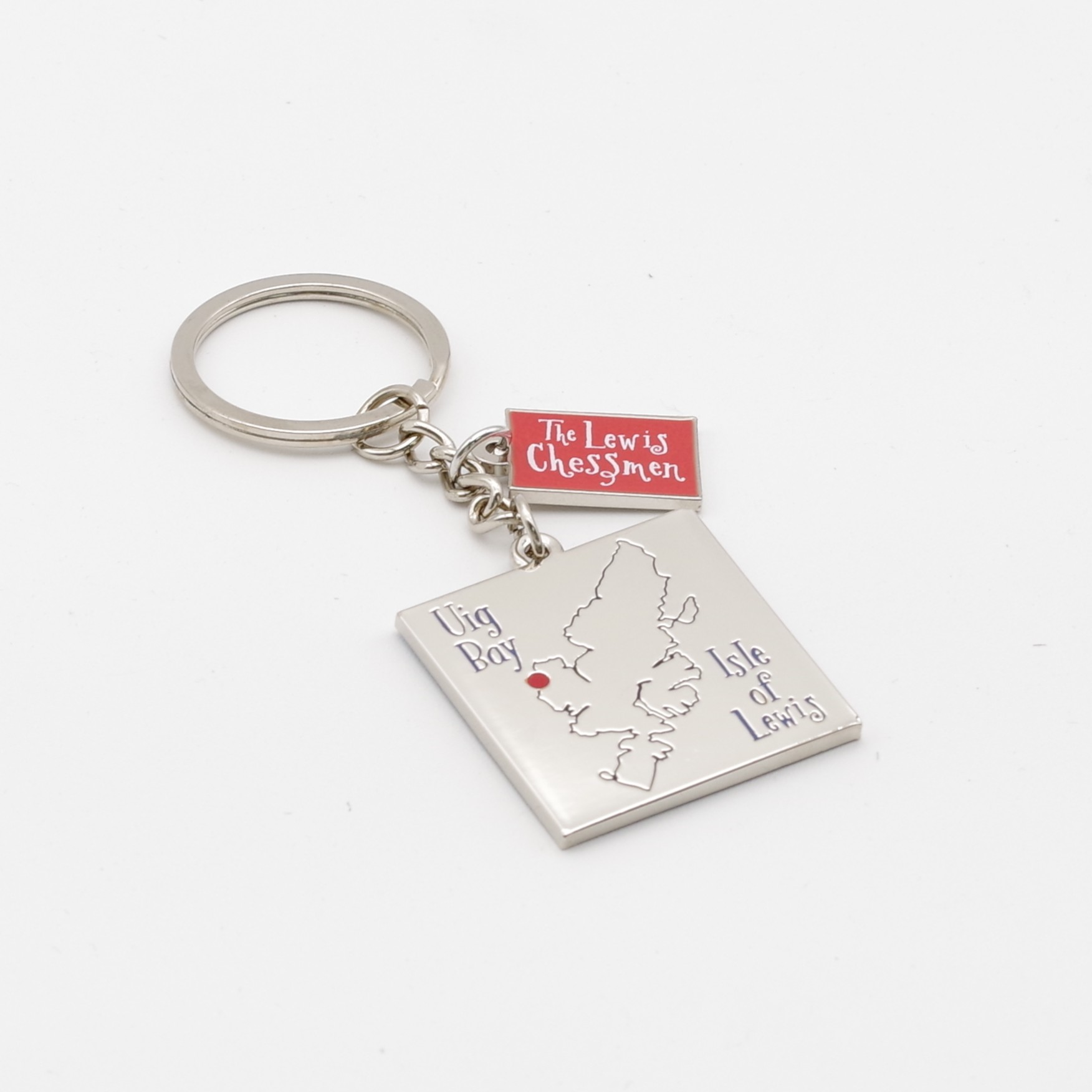 Metal Keyring With Charm
