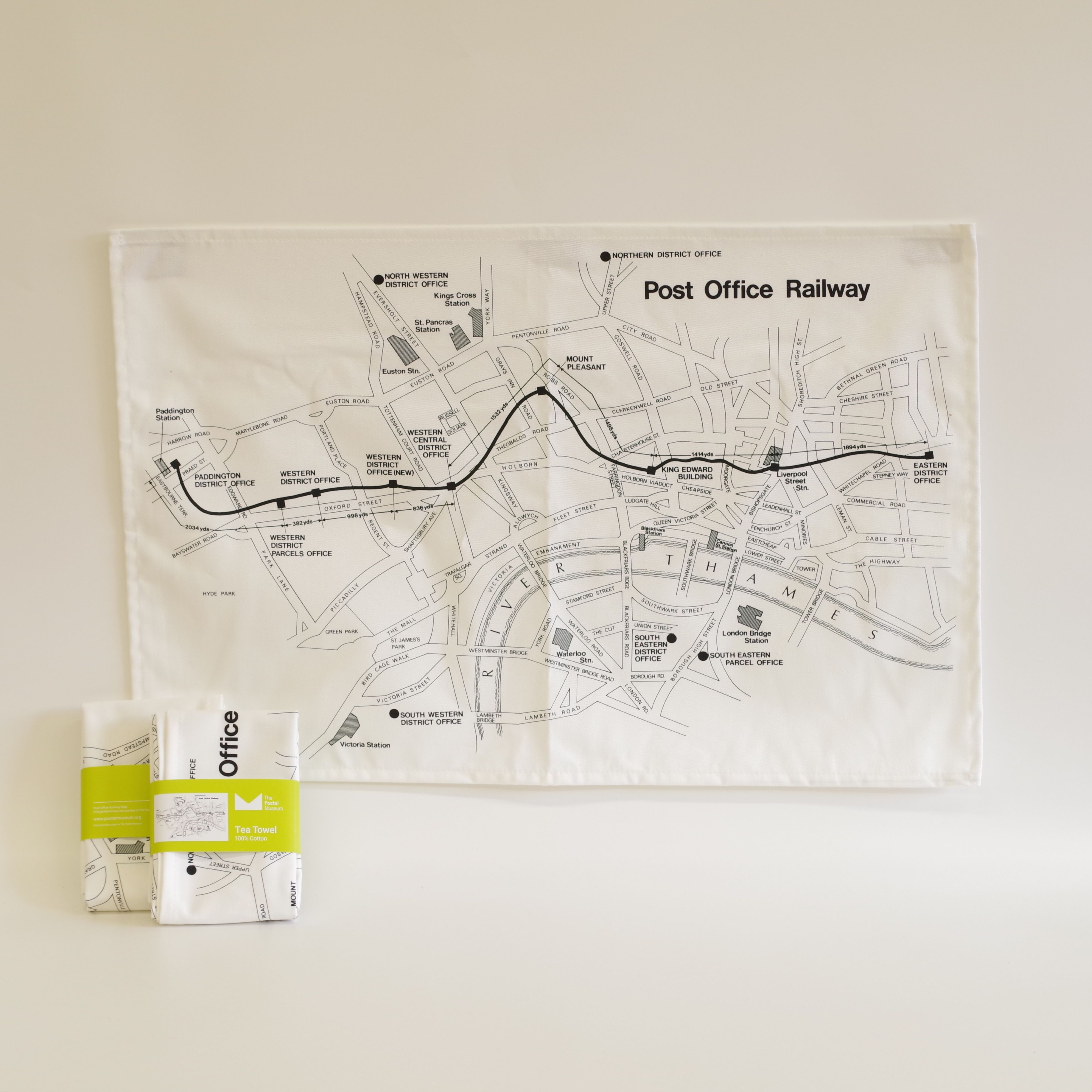 Tea towel, 100% cotton 1 colour print