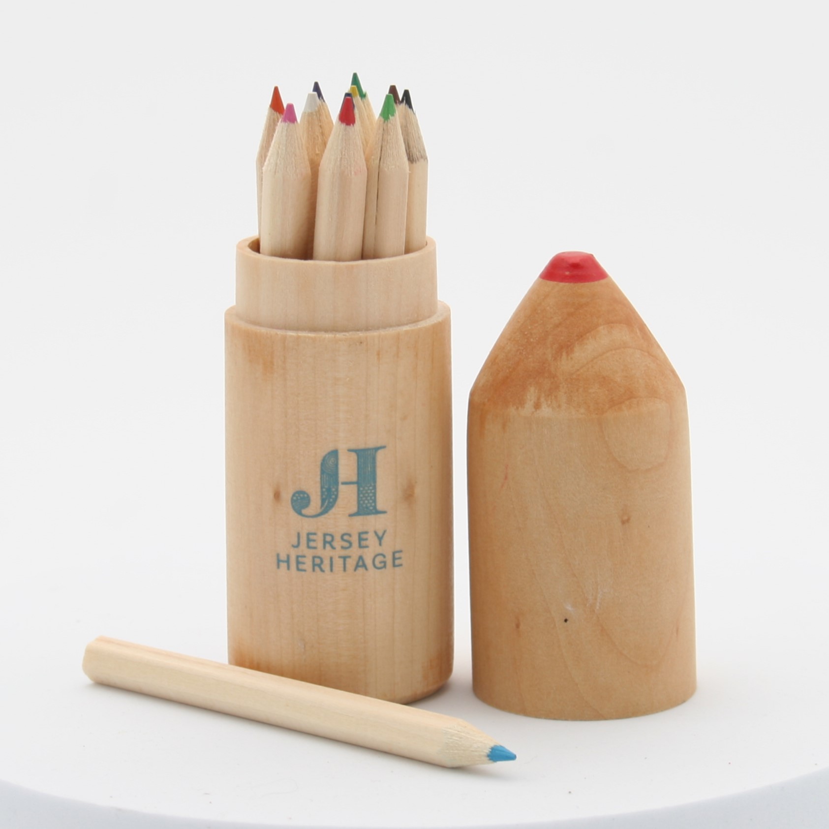 Purley pencil set, 12 piece, wooden 