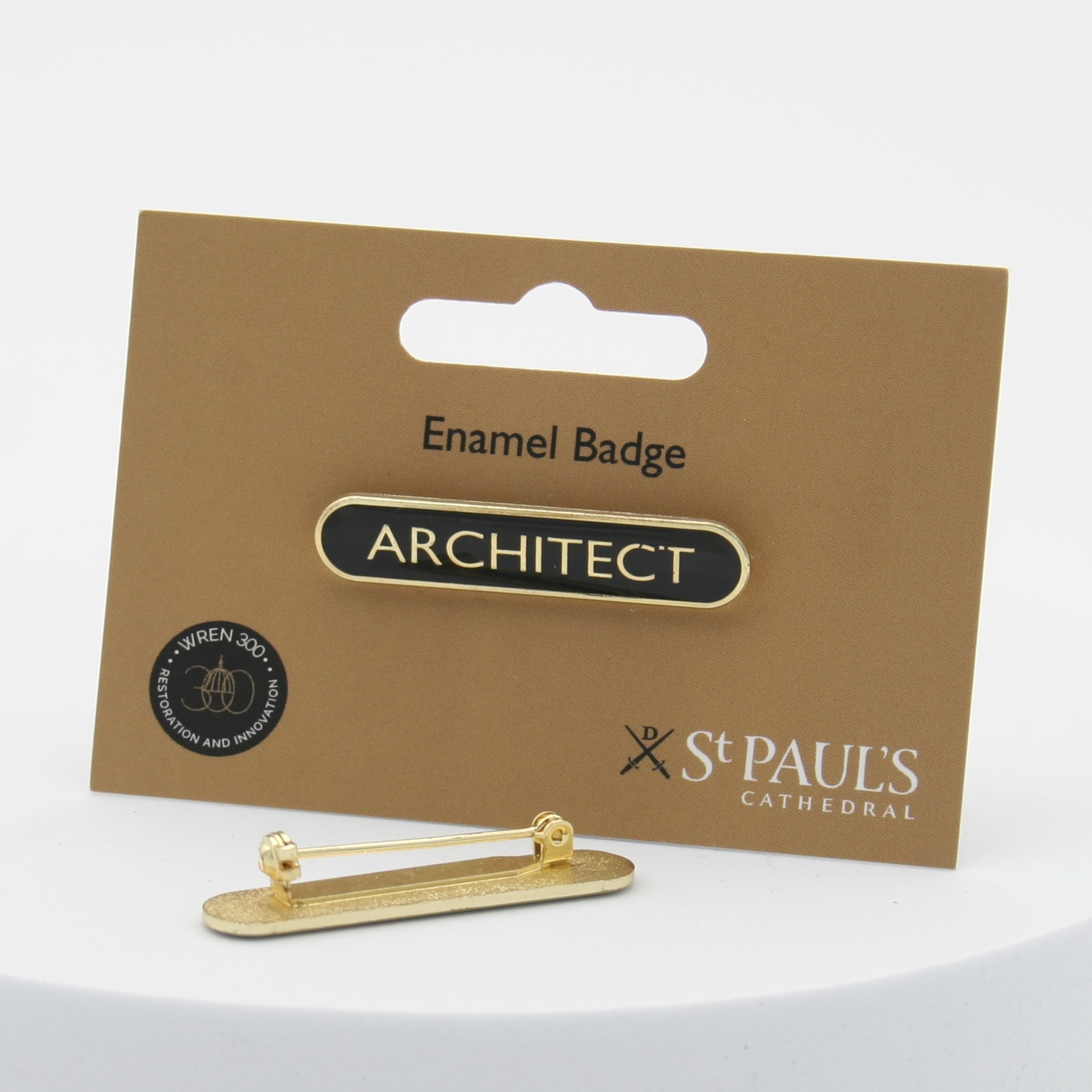 Metal brooch