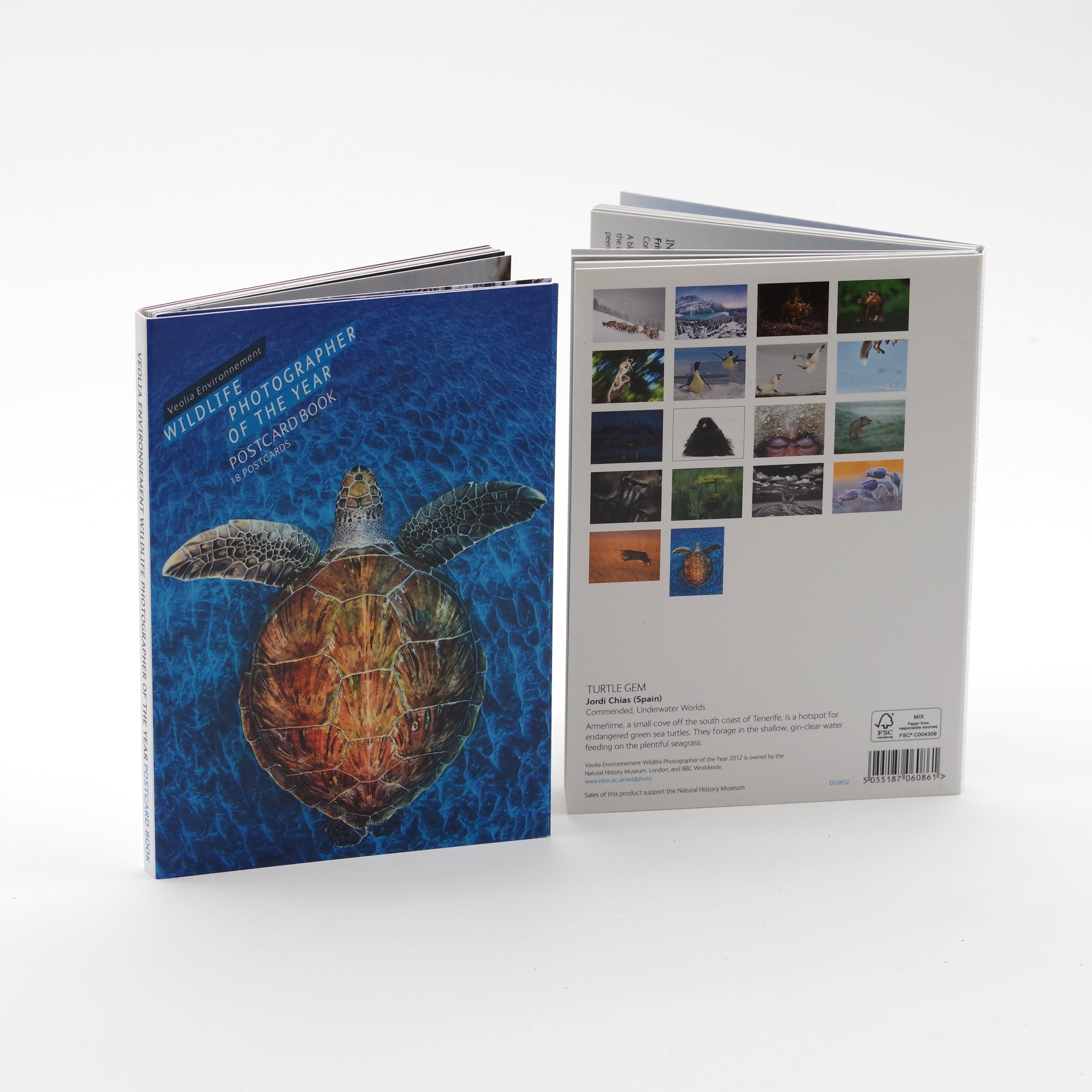 Postcard Book, A6, 18 postcards