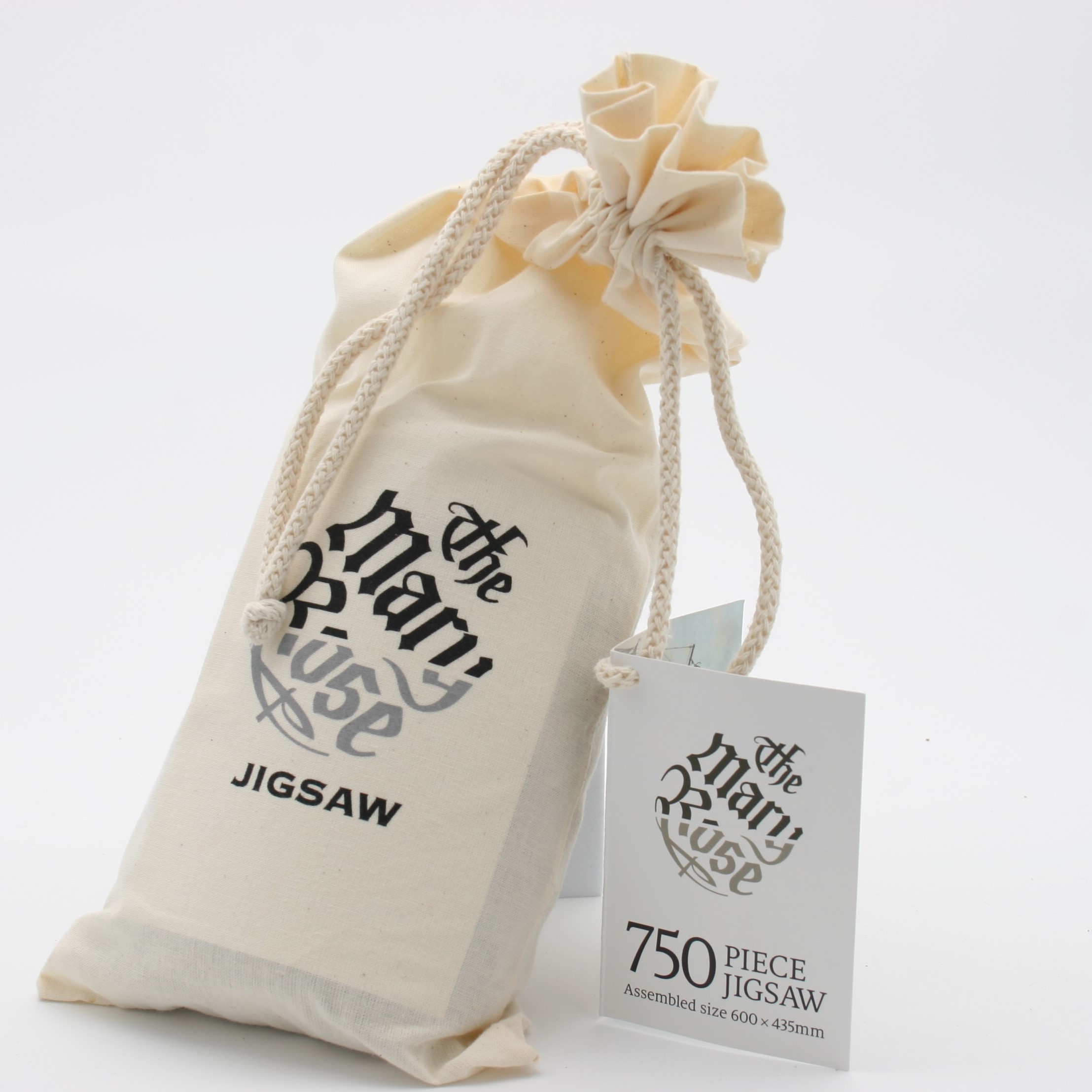 750 piece Jigsaw, in drawstring bag