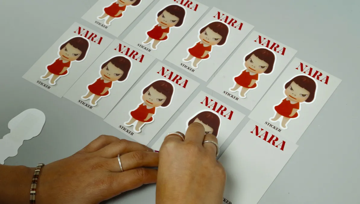 nara stickers production