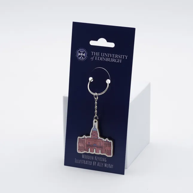 Wooden keyring (bespoke shape) 