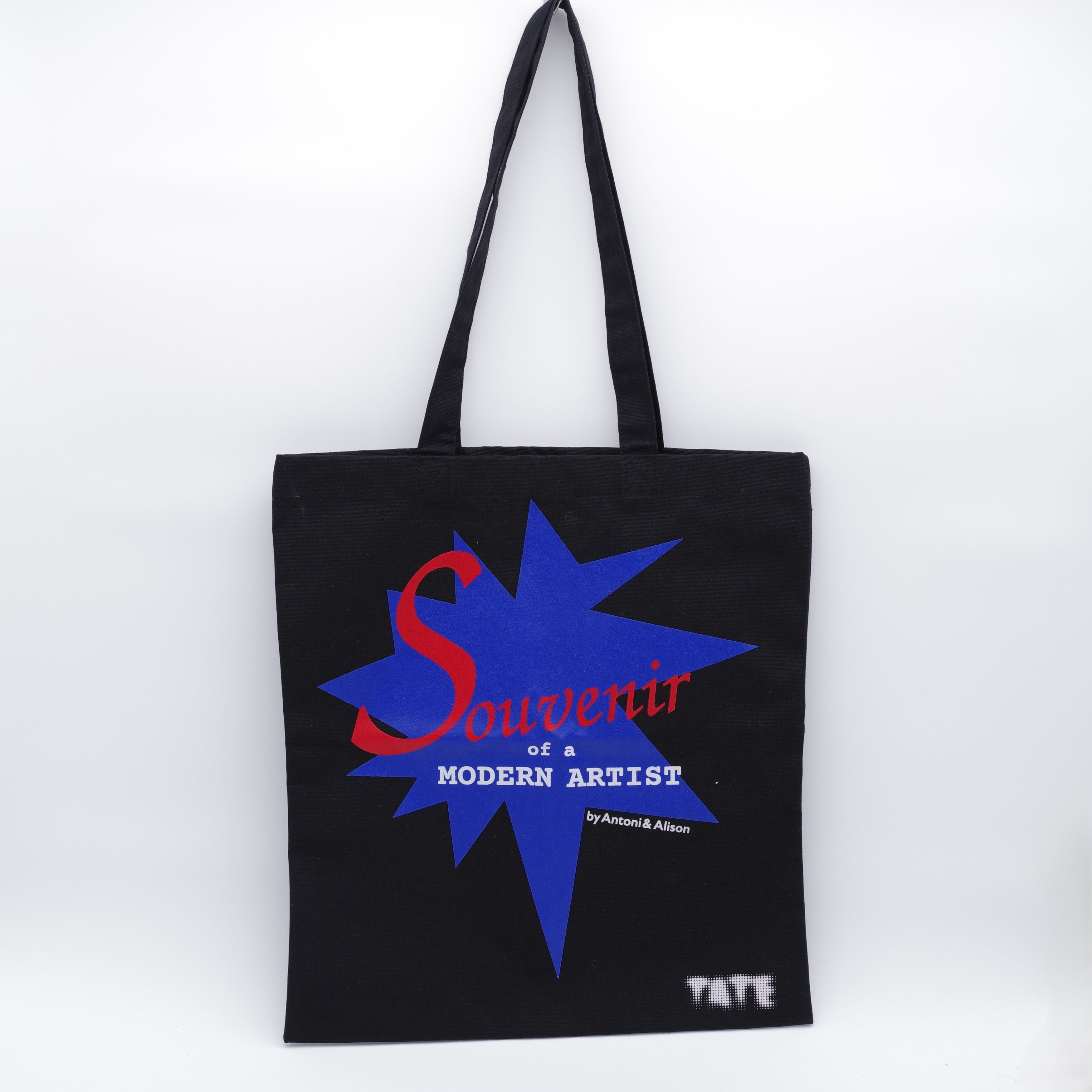 Bag, Shopper, 380x420mm, 5oz Black Cotton,