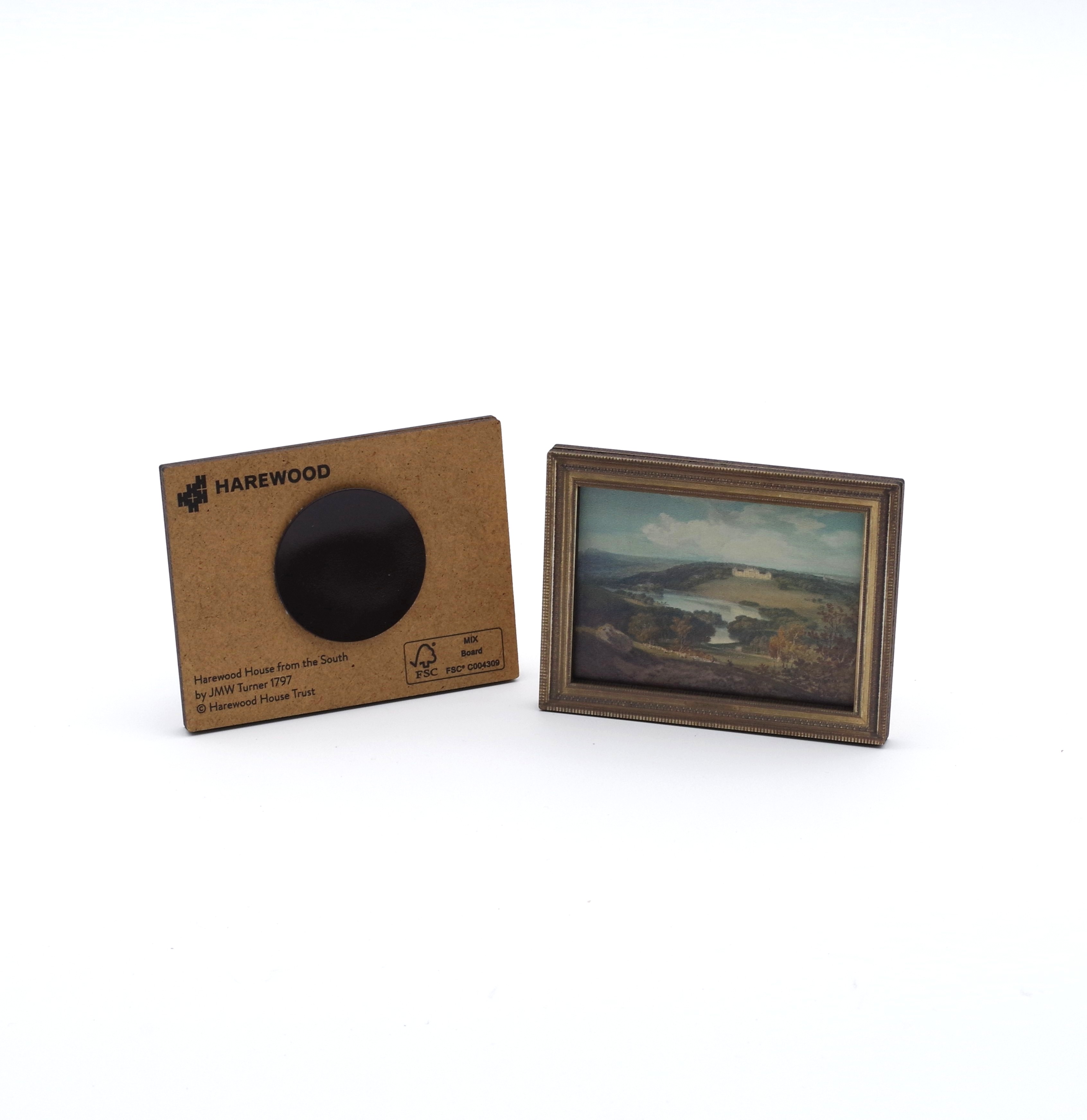 FSC® 3D wooden magnet 90 x 65mm