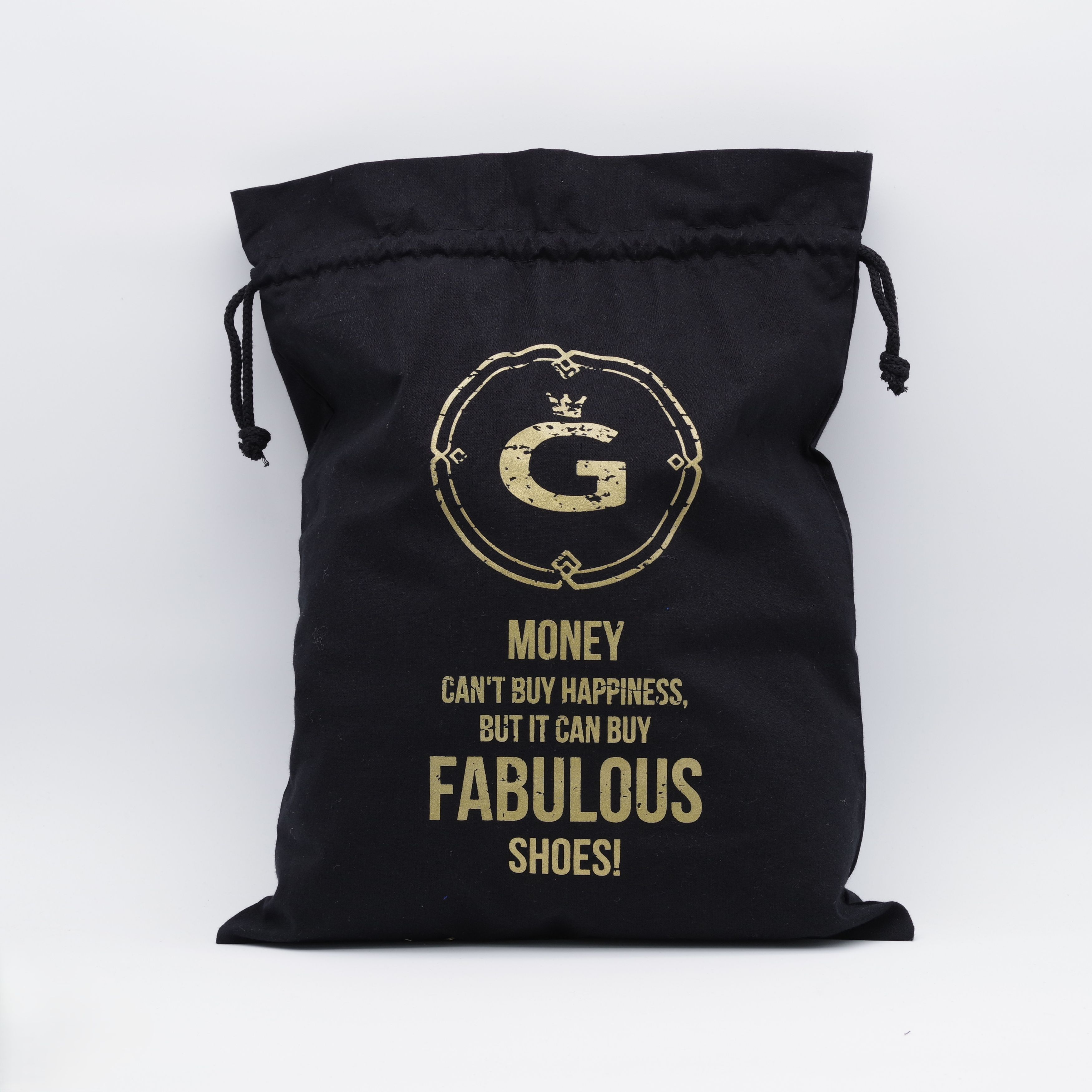 Medium Cotton Drawstring Bag, 36x46cm
