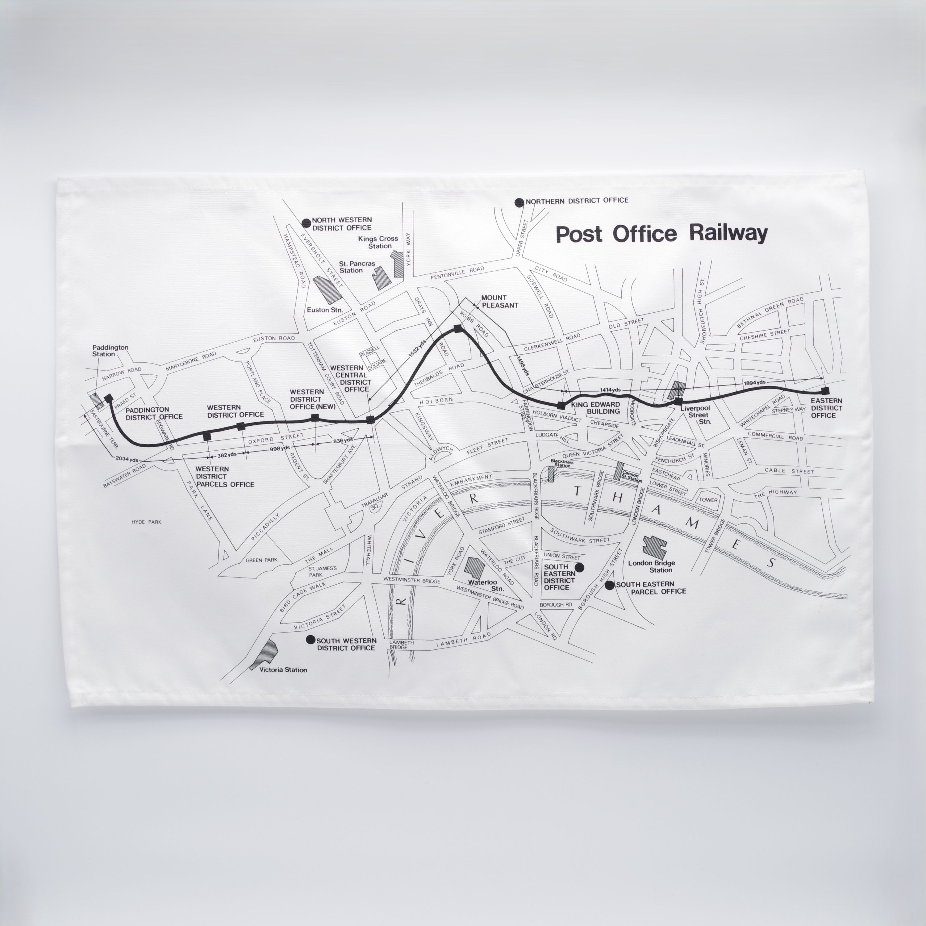Tea towel, 100% cotton 1 colour print