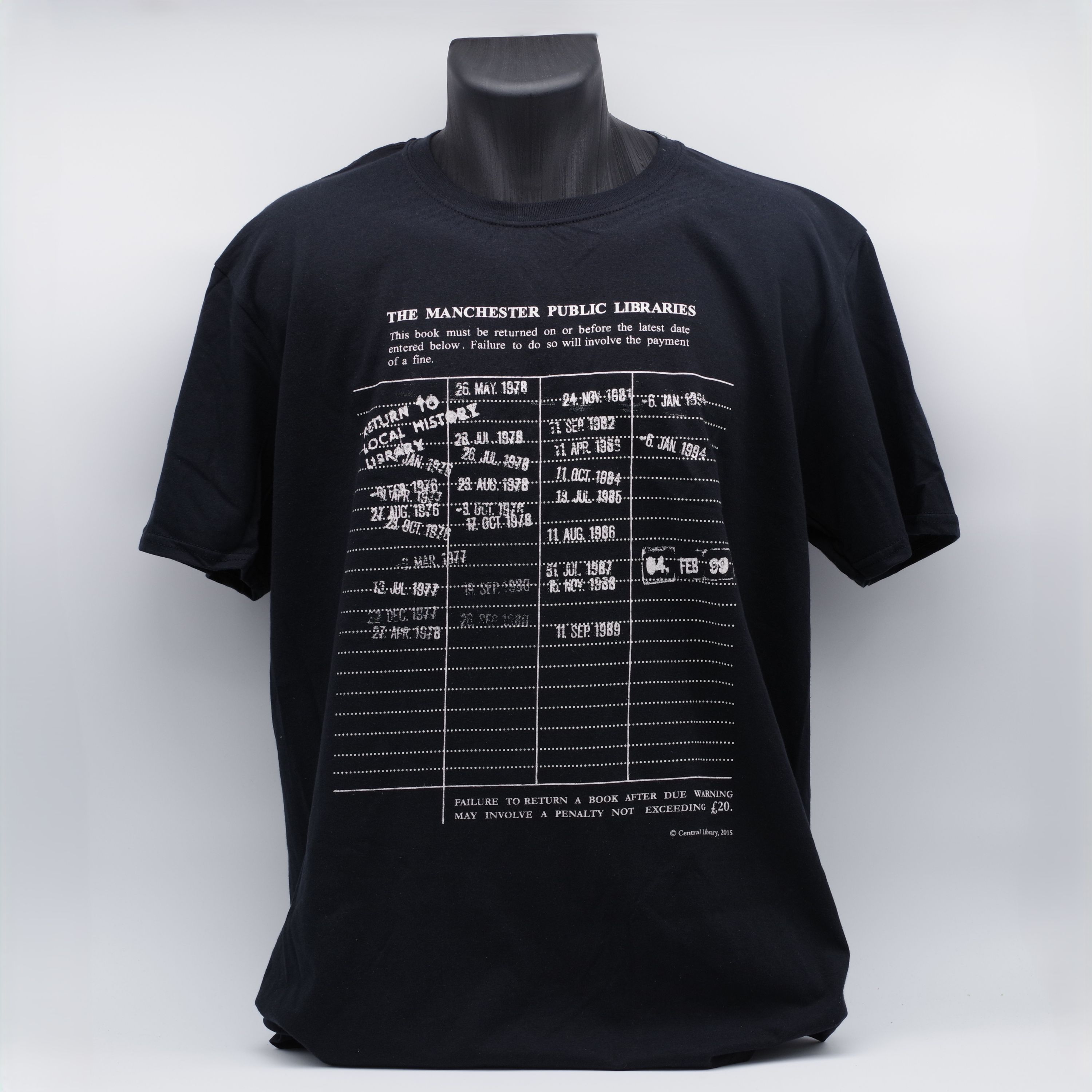 T-shirt, Adult, Printed 1 colour.